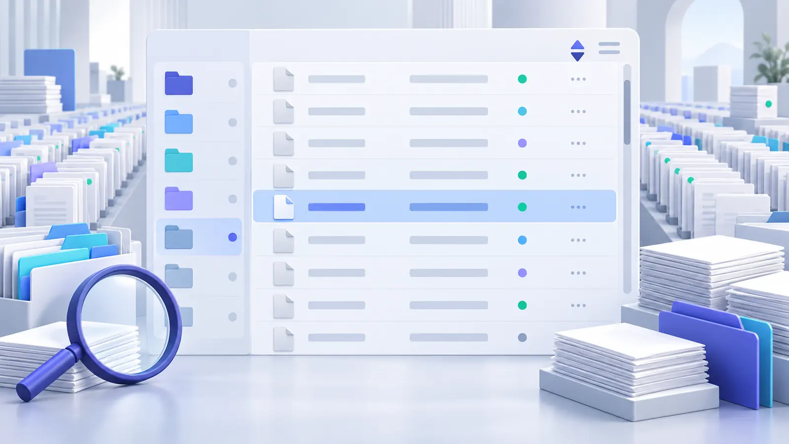 PDF pages arranged into a clear reviewed document package